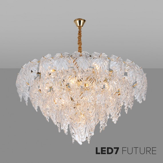 Ritz - Glass Maple Chandelier